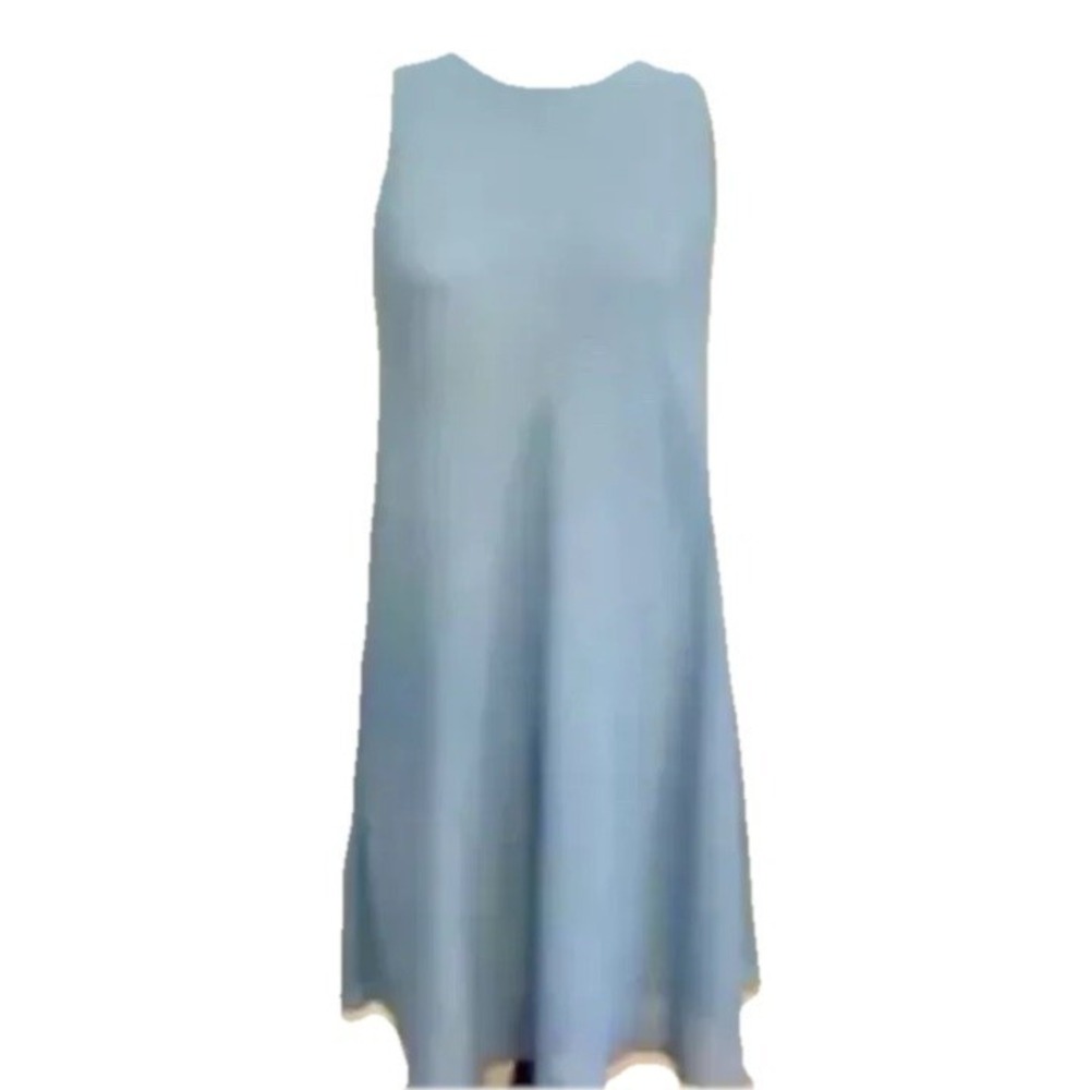 Geary Roark Dress Size 0 Blue Kamisato Linen Sheath coastal‎ cowboy